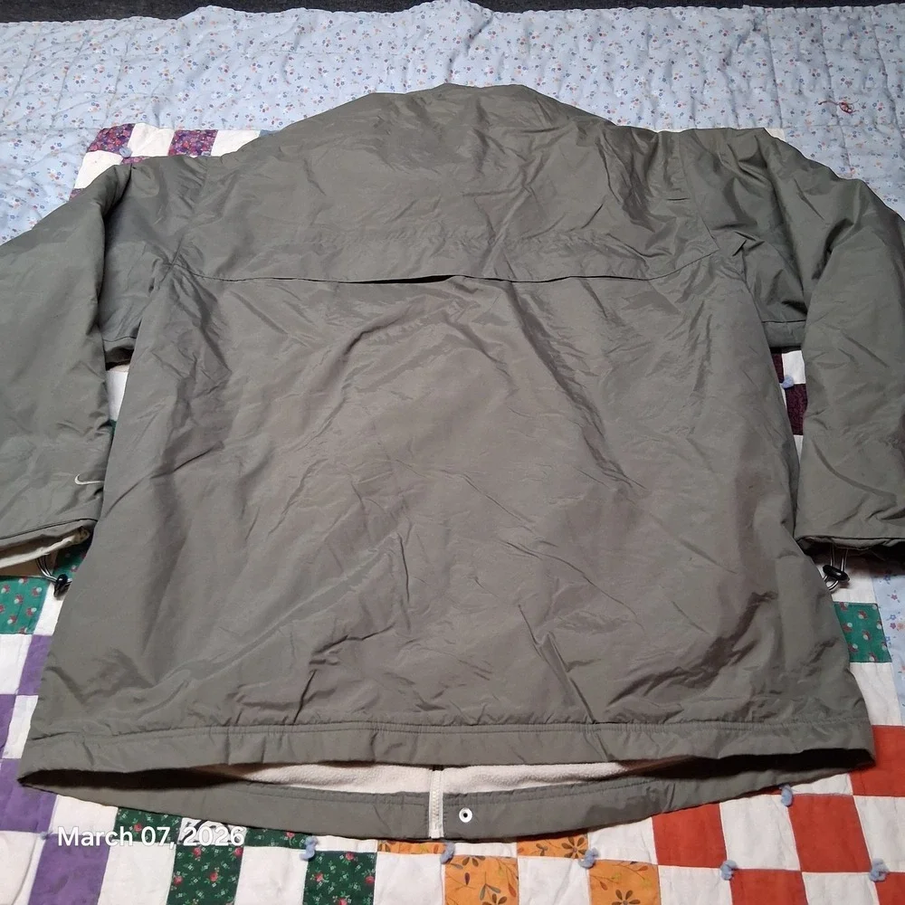 VTG Nike Streetwear 3D‎ Cell Pocket Fleece Lined Jacket Size 2XL